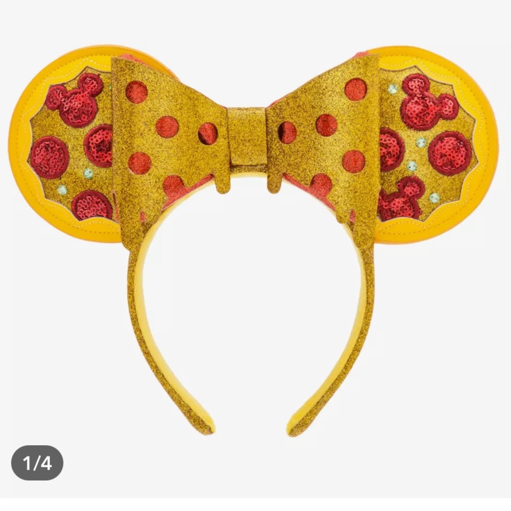 Minnie Mouse Pizza Ear Headband for Adults – Disney Eats